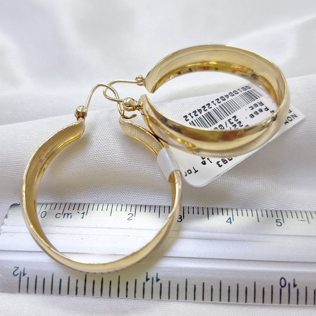 ARRACADAS PAR ORO 14 K 7.8 GRMS (SEMINUEVO)