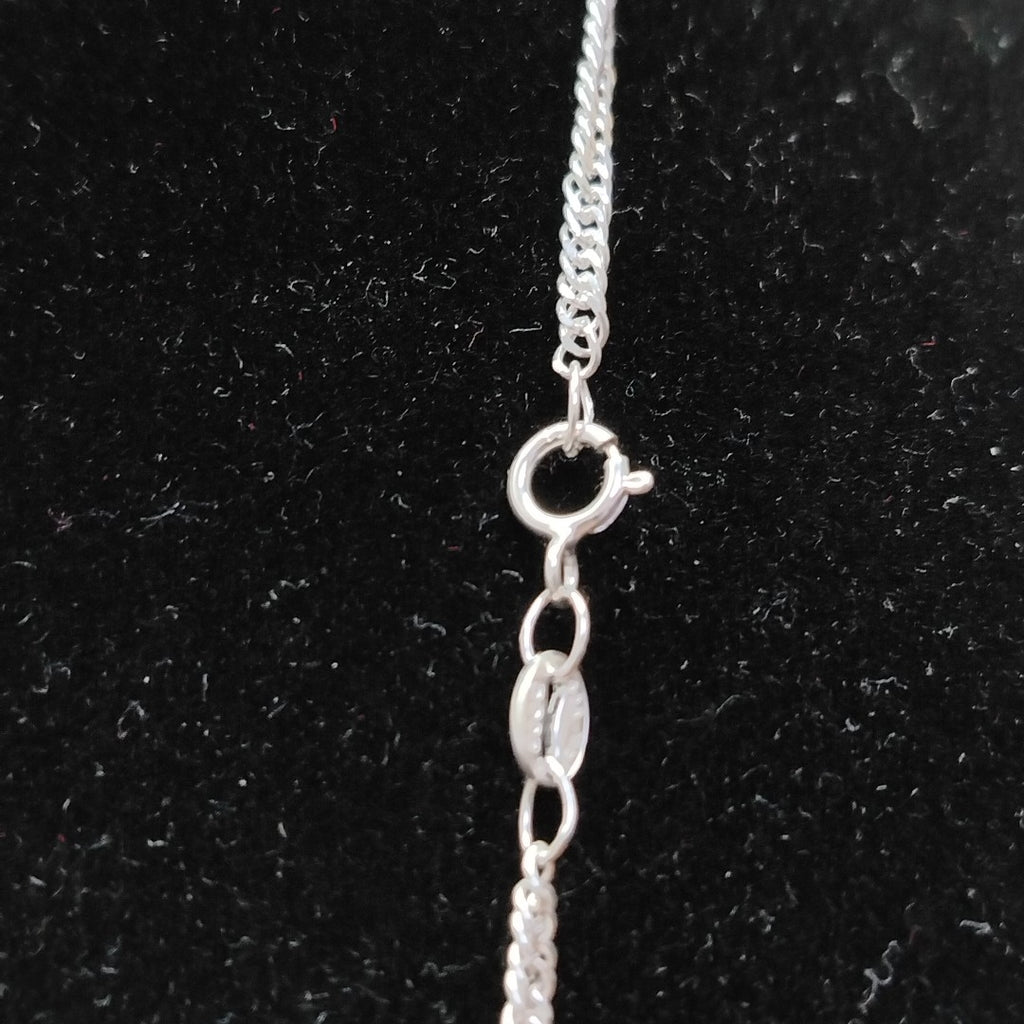 CADENA BARBADA PLATA .925 50 CM 4.12 GR (NUEVO)
