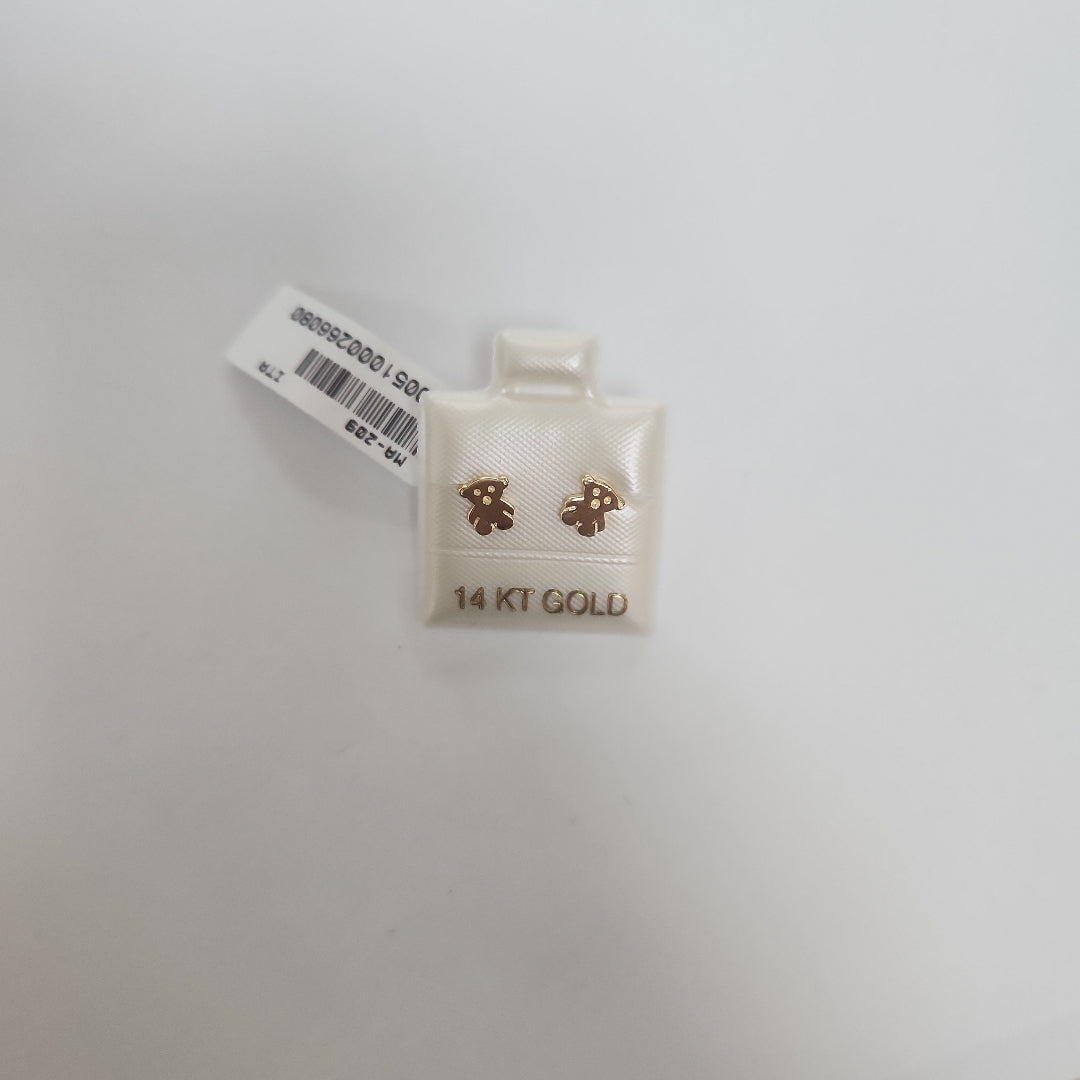 BROQUELES ORO 14K 0.8 (NUEVO)
