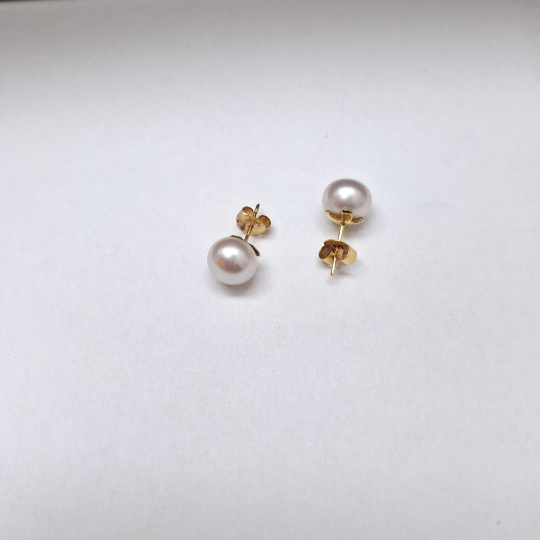 BROQUELES PAR ORO 14 K 3,10 GRMS (SEMINUEVO)