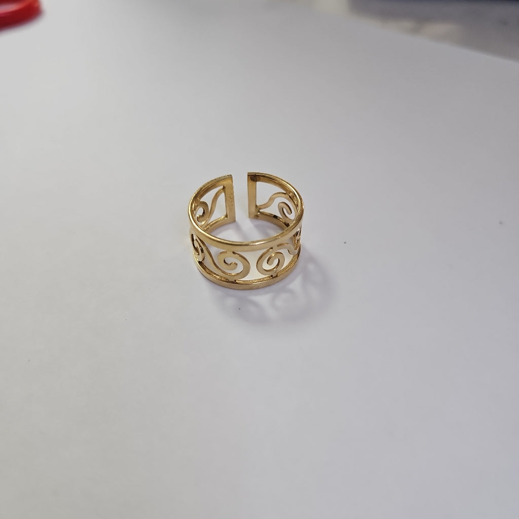 ARGOLLA ORO 14 K 4.6 GRMS (SEMINUEVO)