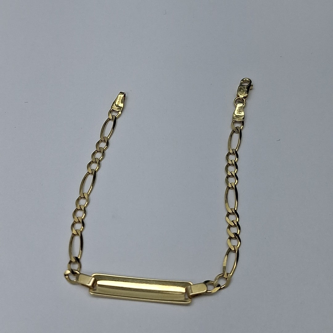 ESCLAVAS NIÑO ORO 14K 3.3 (NUEVO)