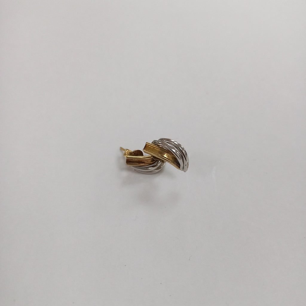BROQUELES PAR ORO COMBINADO 14 K 0.9 GRMS (SEMINUEVO)