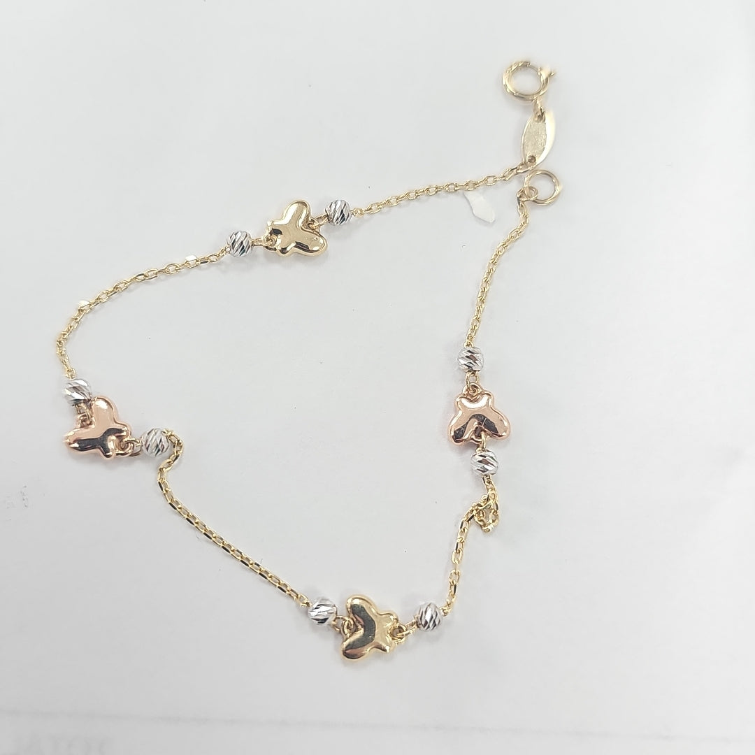PULSERAS DAMA ORO 14K 1.4 (NUEVO)
