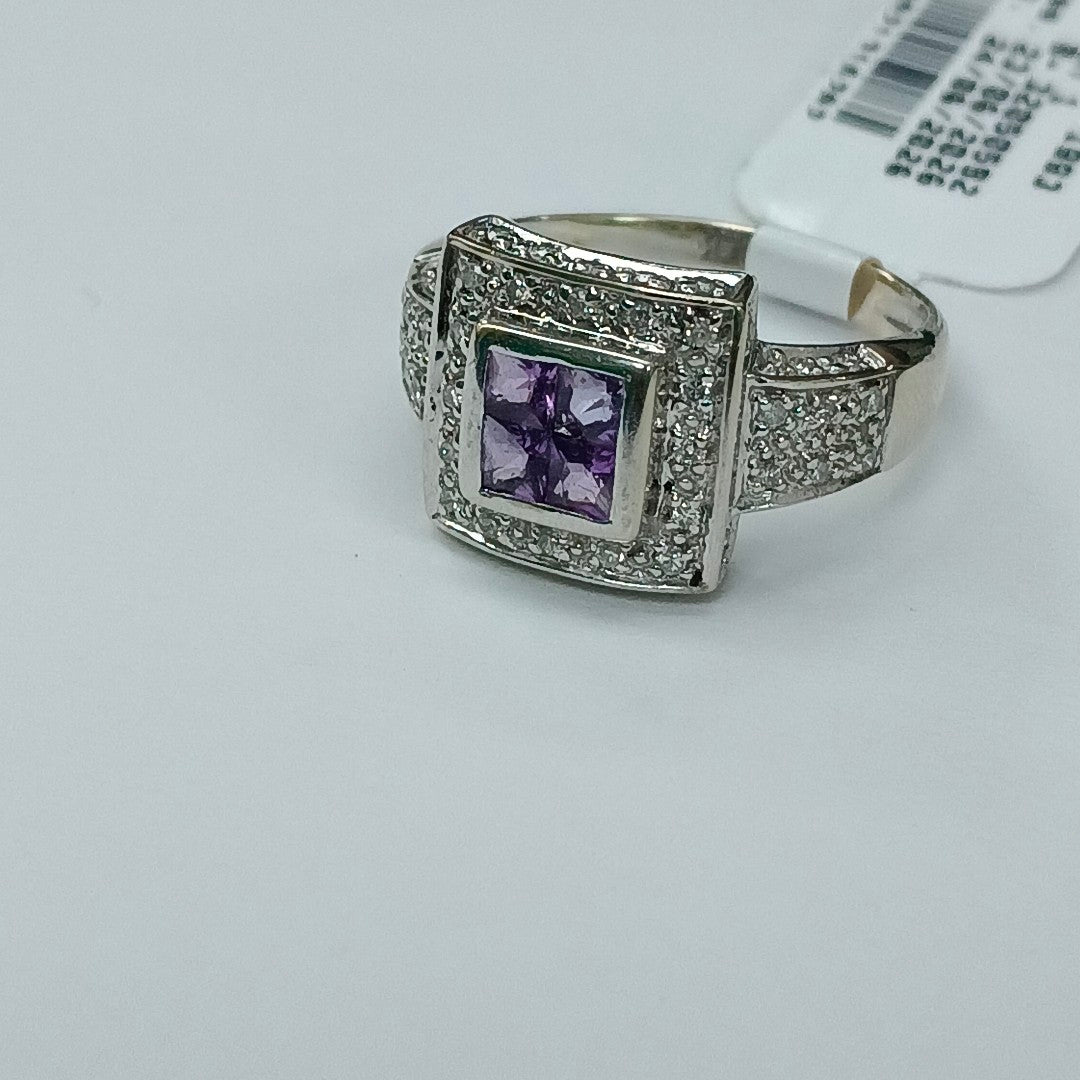 ANILLITO ORO BLANCO 14 K 5.4 GRMS (SEMINUEVO)