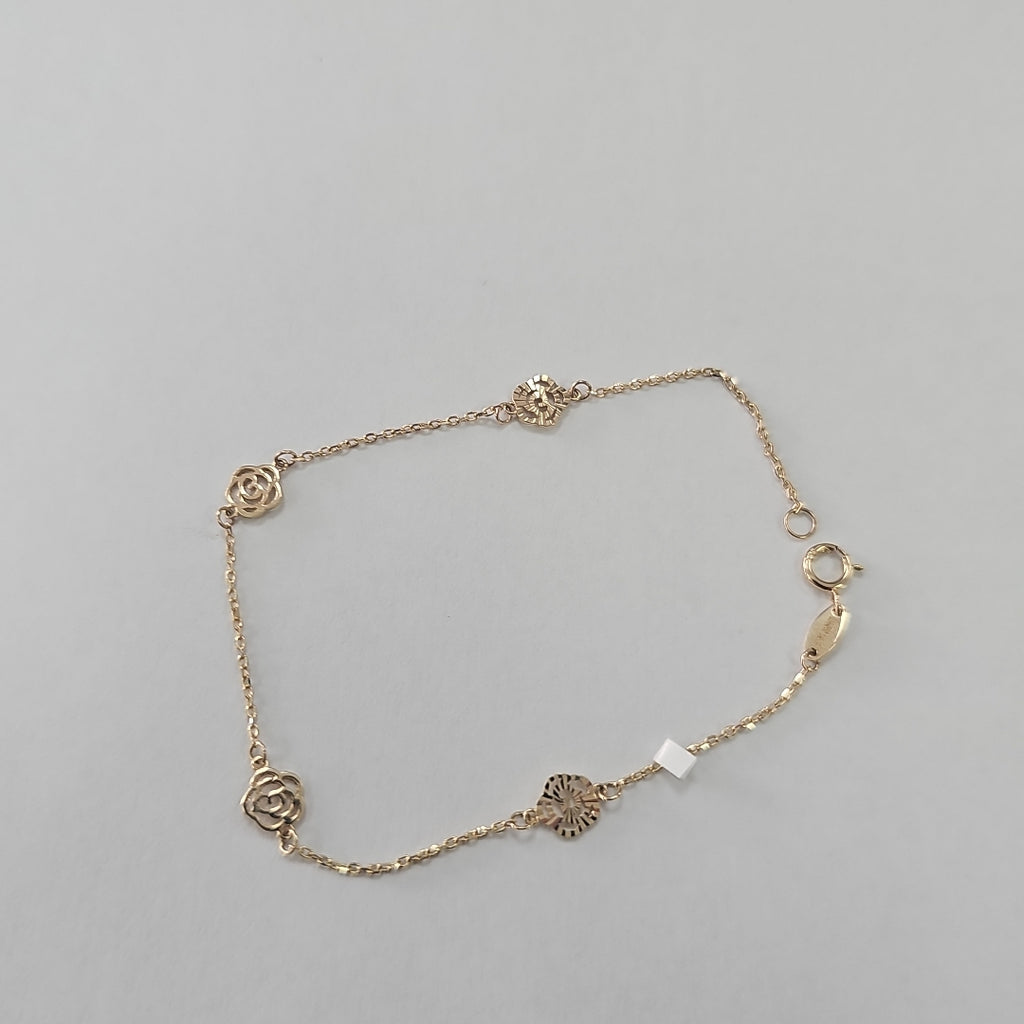 PULSERAS DAMA ORO 14K 1.2 (NUEVO)