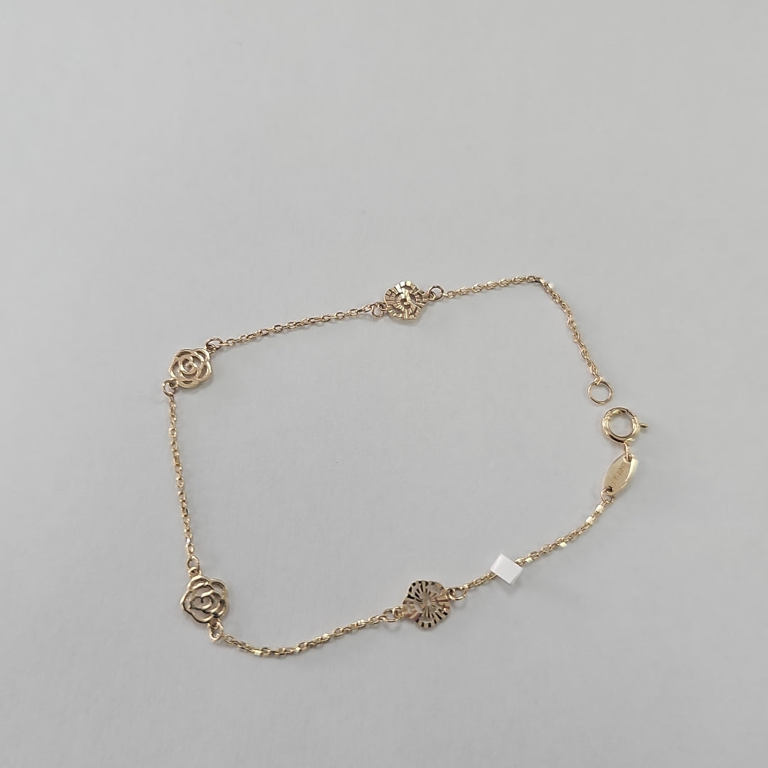 PULSERAS DAMA ORO 14K 1.2 (NUEVO)