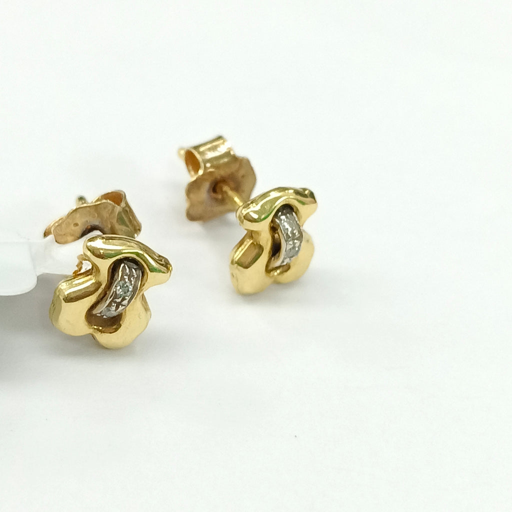 BROQUELES PAR ORO 18 K 1.5 GRMS (SEMINUEVO)