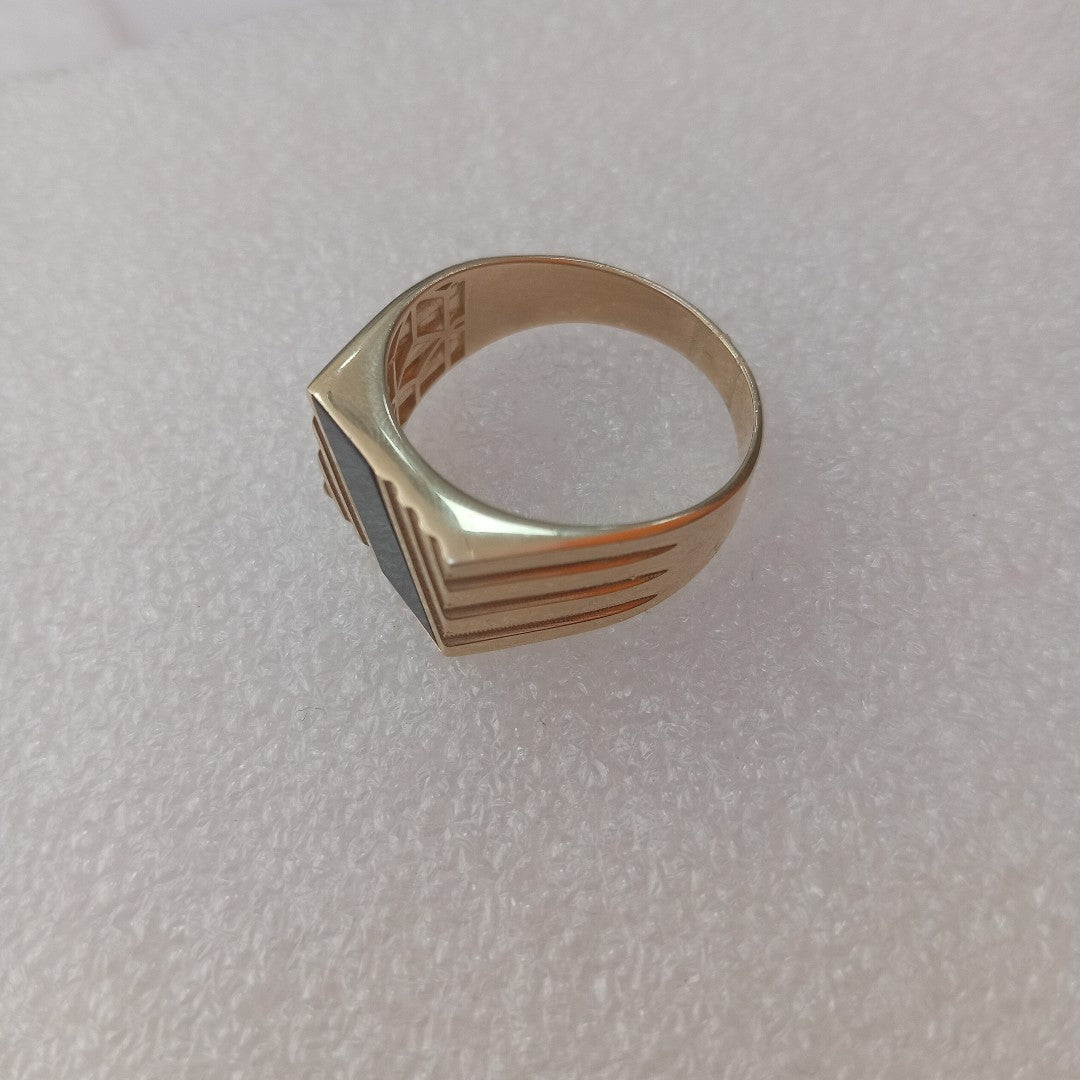 ANILLOS CABALLERO ORO 10K 5.8 (NUEVO)
