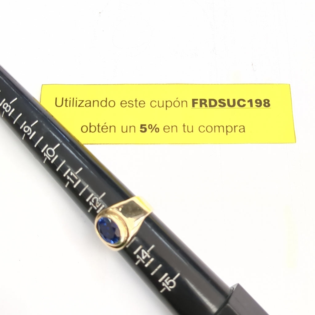 ANILLO ORO 14 K 22.5 GRMS (SEMINUEVO)