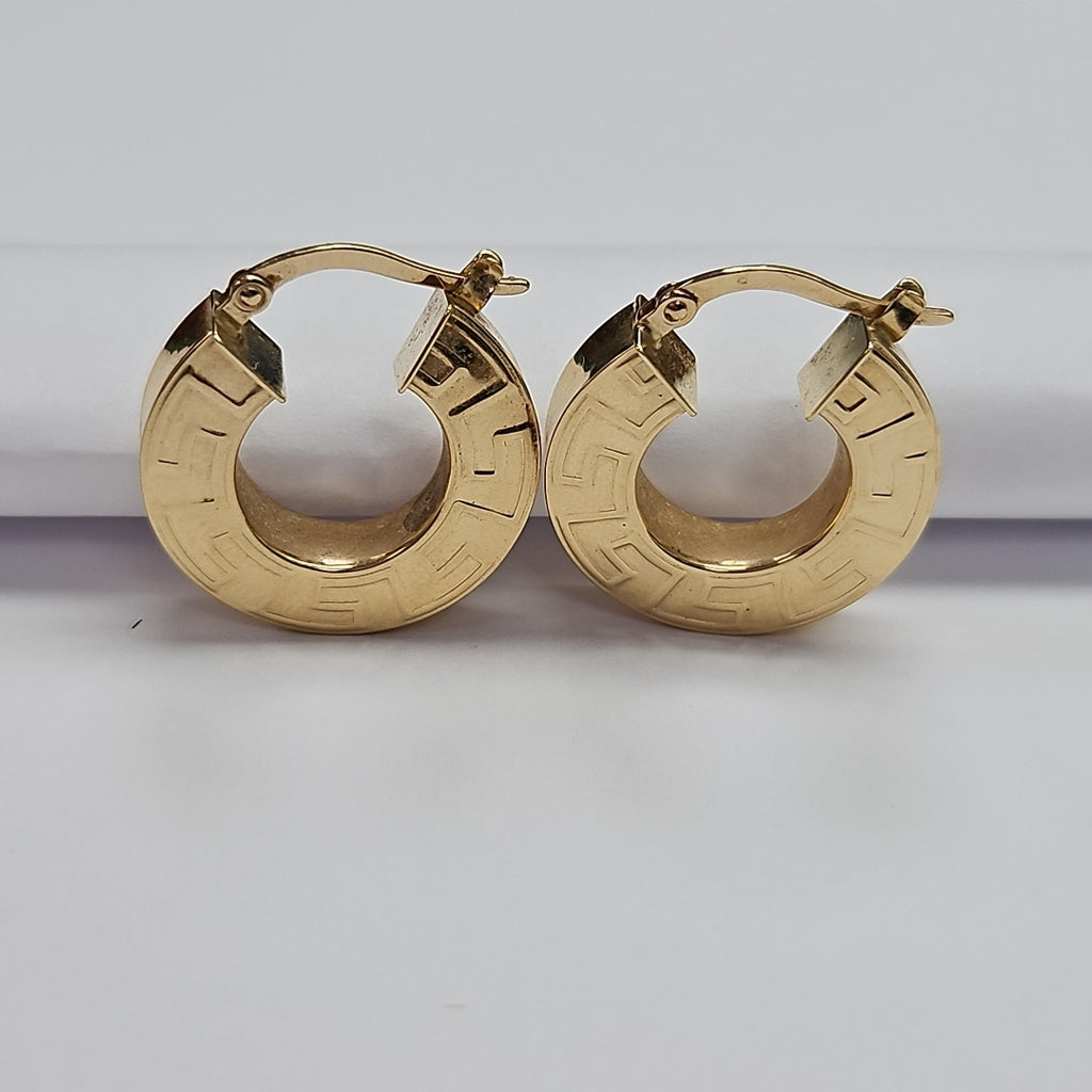 ARRACADAS PAR ORO 14 K 3.2 GRMS (SEMINUEVO)