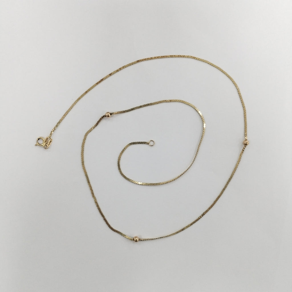 GARGANTILLA ORO 14 K 3,00 GRMS (SEMINUEVO)