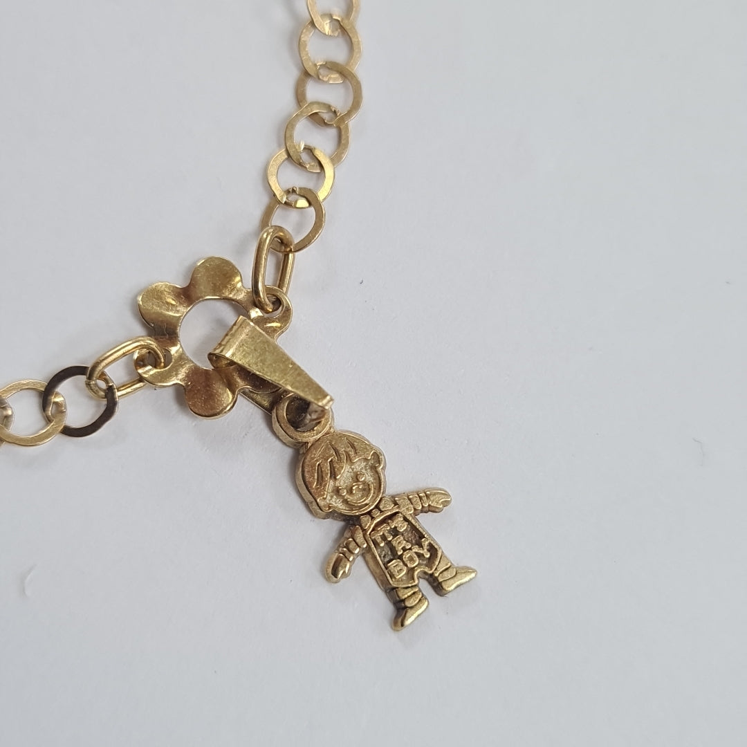 PULSERA ORO 14 K 3,70 GRMS (SEMINUEVO)