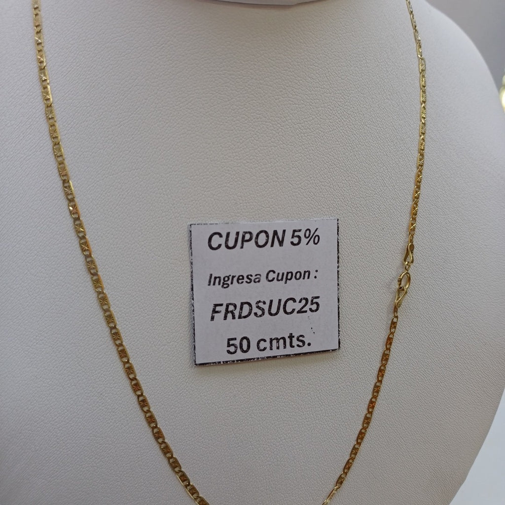 CADENA ORO 14 K 3.6 GRMS (SEMINUEVO)