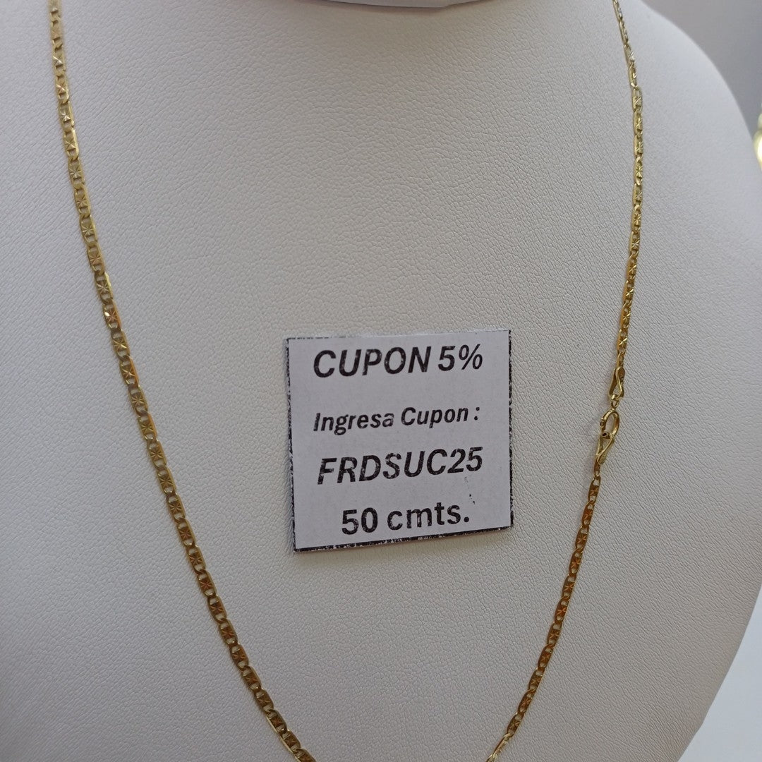 CADENA ORO 14 K 3.6 GRMS (SEMINUEVO)