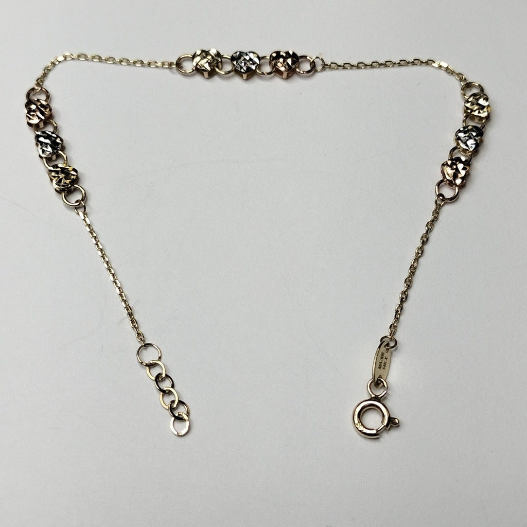 PULSERAS DAMA ORO 14K 1.5 (NUEVO)