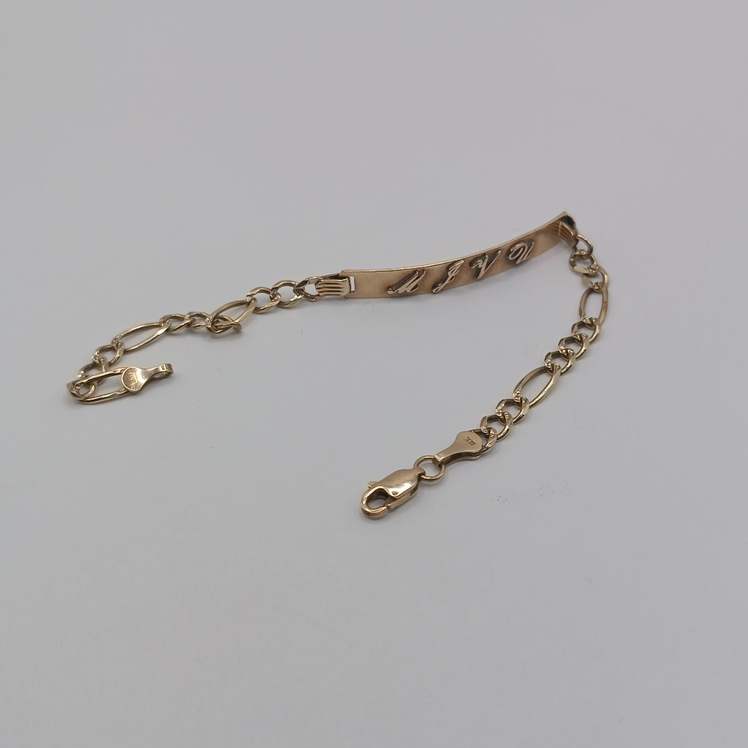 ESCLAVA ORO 10 K 5,50 GRMS (SEMINUEVO)