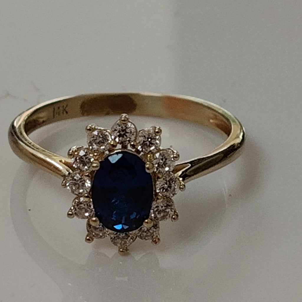 ANILLITO ORO 14 K 2.5 GRMS (SEMINUEVO)