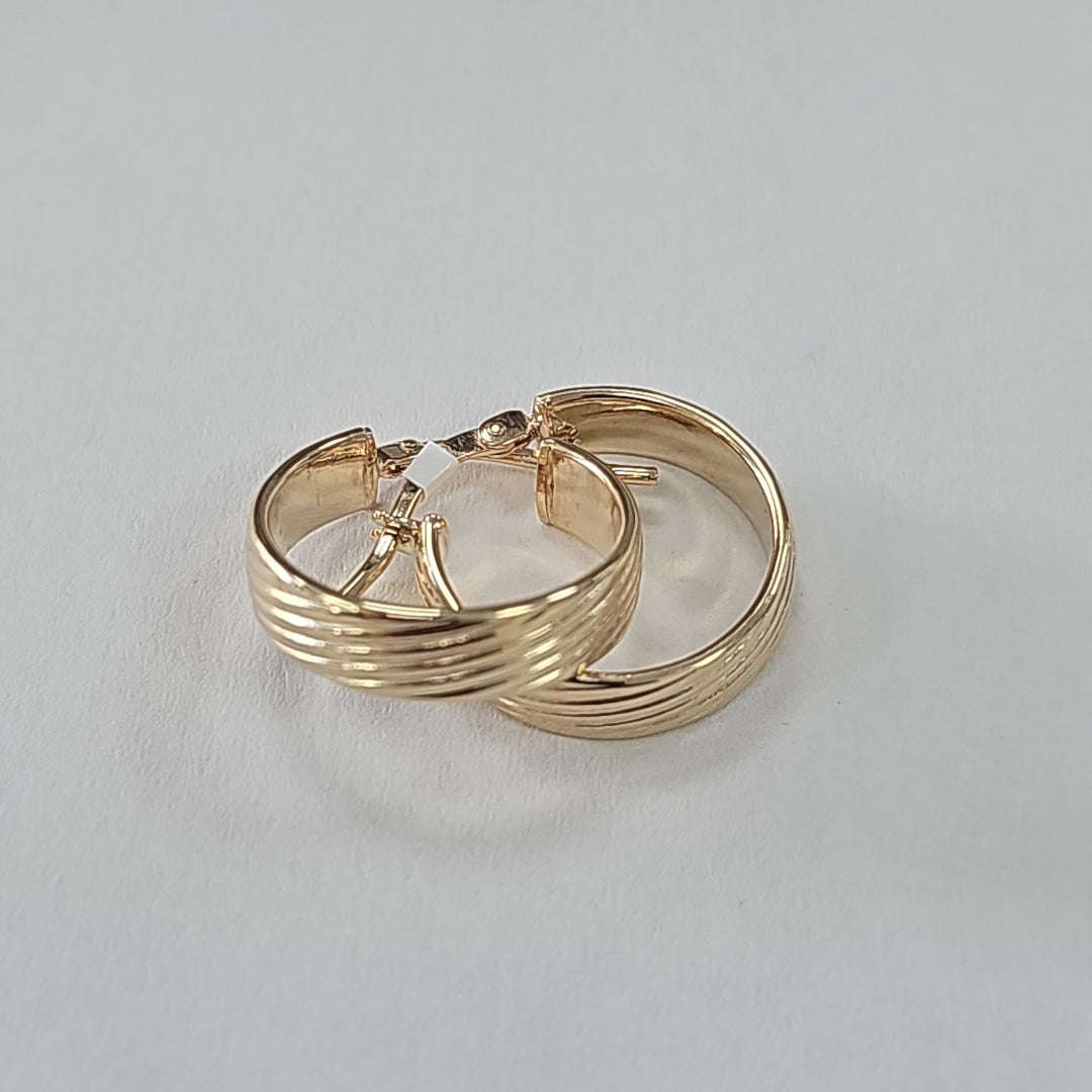 ARRACADAS ORO 14K 1.8 (NUEVO)