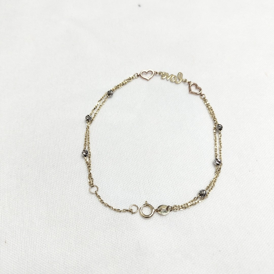 PULSERAS DAMA ORO 14K 1.5 (NUEVO)