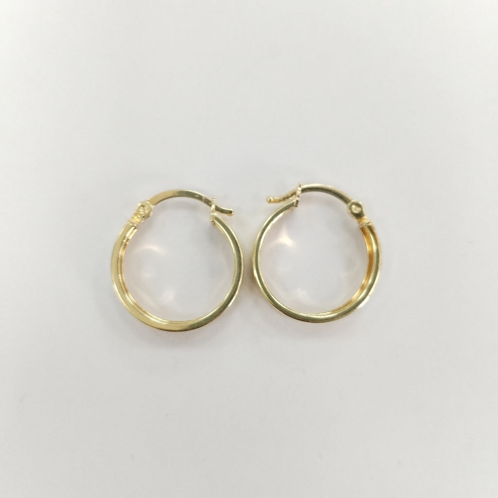 ARRACADAS PAR ORO 14 K 1.5 GRMS (SEMINUEVO)
