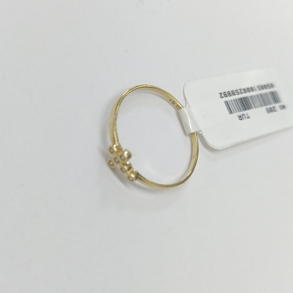 ANILLOS DAMA ORO 14K 0.8 (NUEVO)