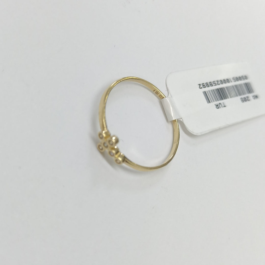 ANILLOS DAMA ORO 14K 0.8 (NUEVO)