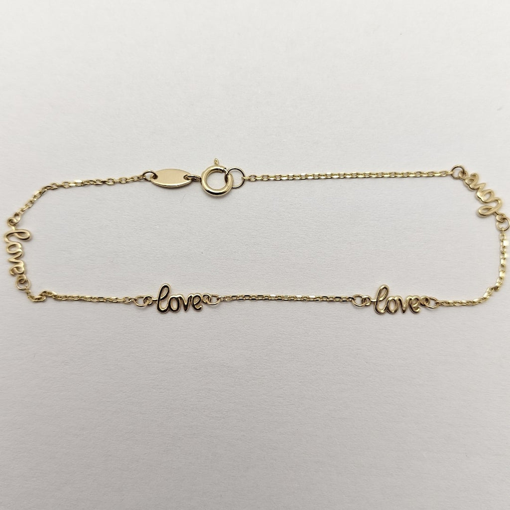 PULSERAS DAMA ORO 14K 1.1 (NUEVO)