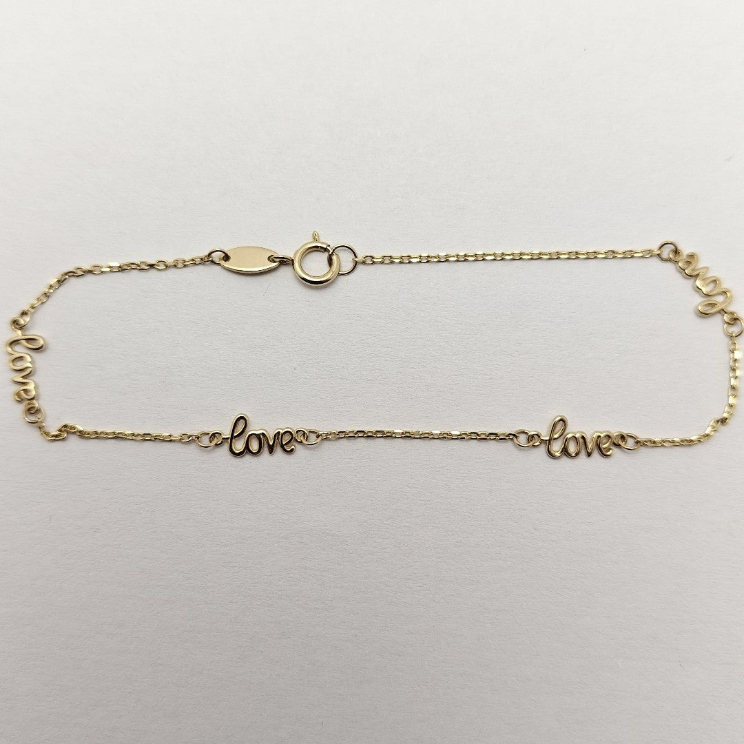 PULSERAS DAMA ORO 14K 1.1 (NUEVO)