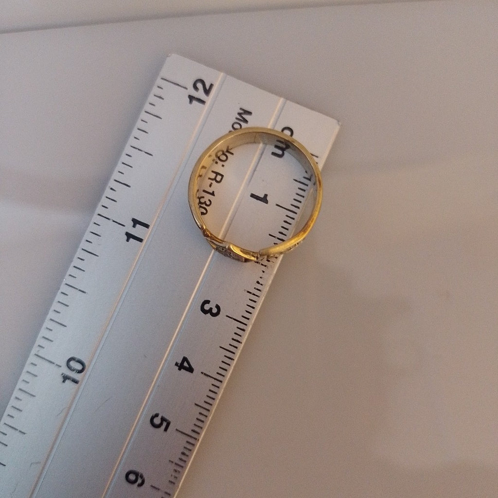ANILLO DE GRADUACIÓN ORO 14 K 4.5 GRMS (SEMINUEVO)