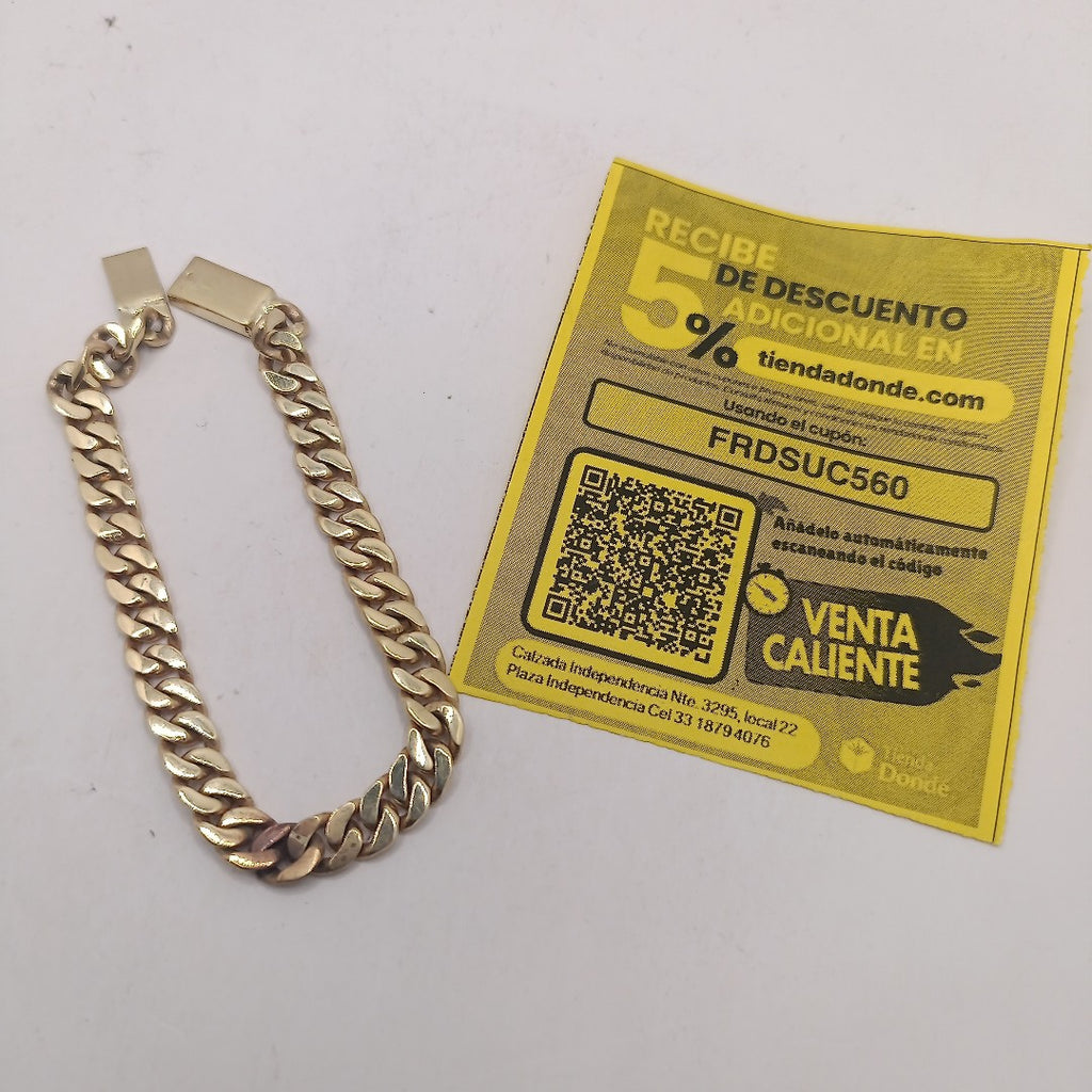 PULSERA ORO 10 K 35.1 GRMS (SEMINUEVO)