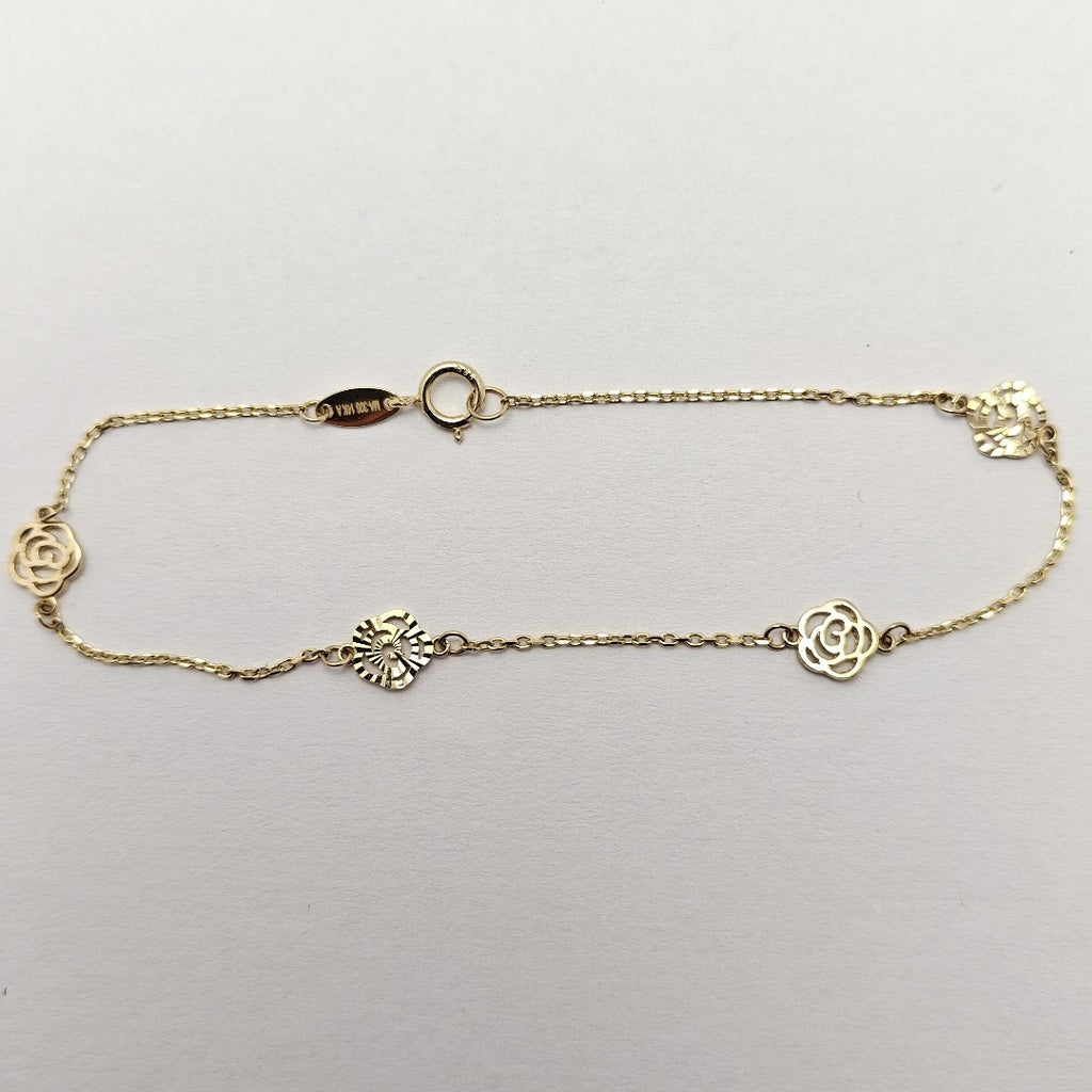 PULSERAS DAMA ORO 14K 1.2 (NUEVO)