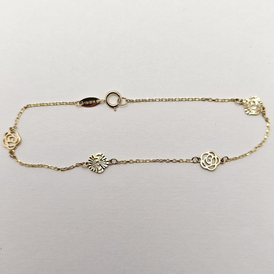 PULSERAS DAMA ORO 14K 1.2 (NUEVO)