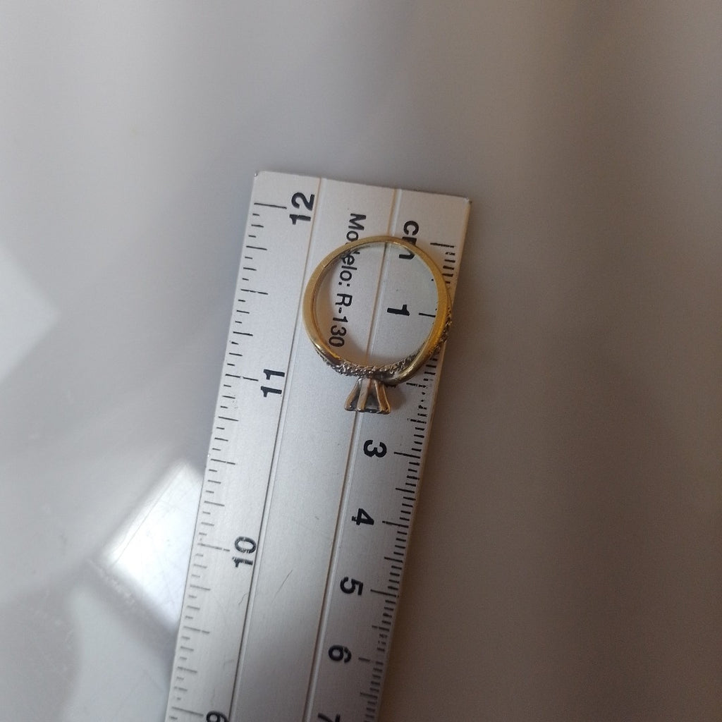 ANILLO ORO 14 K 3.9 GRMS (SEMINUEVO)