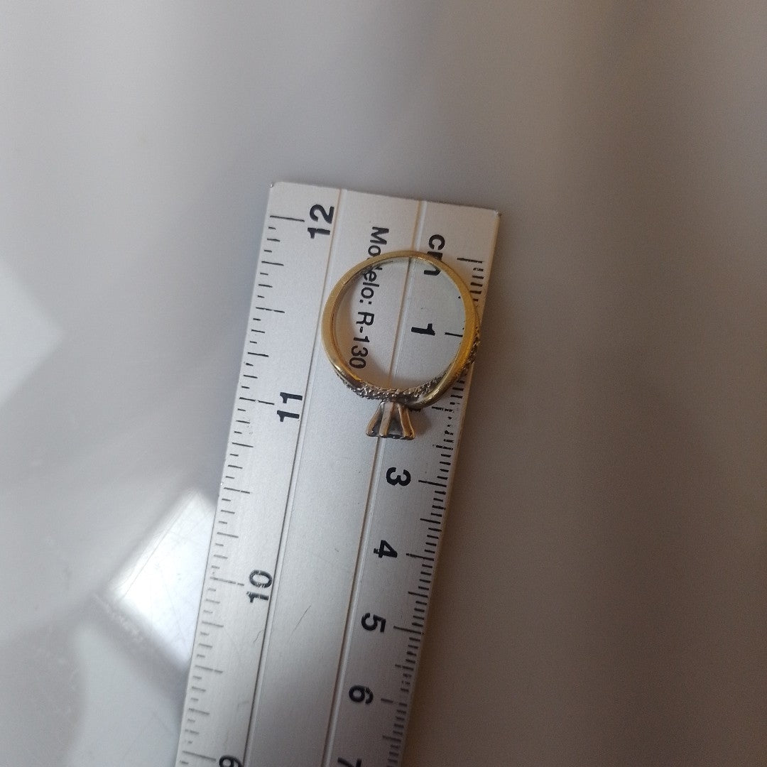 ANILLO ORO 14 K 3.9 GRMS (SEMINUEVO)