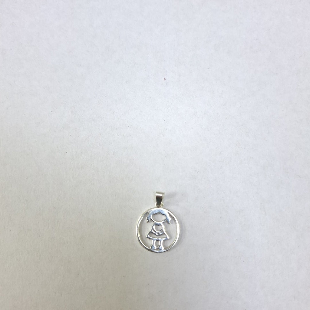 DIJE NIÑA PLATA .925 2.1 GR (NUEVO)