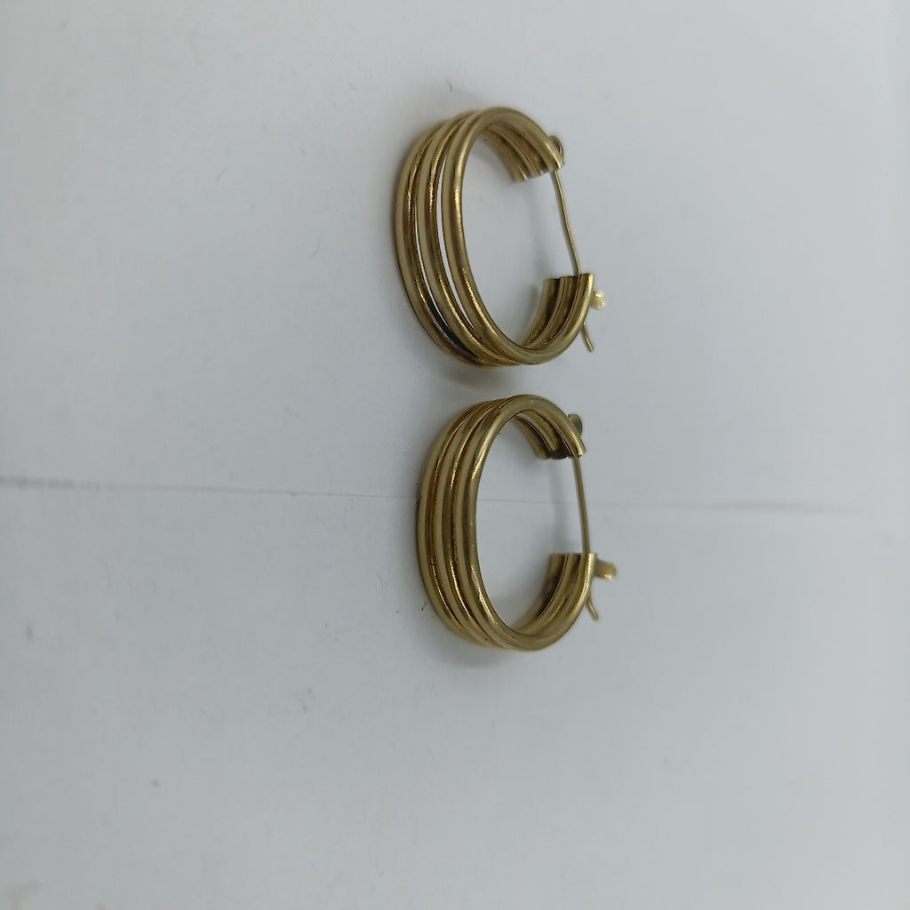 ARRACADAS PAR ORO 10 K 3.2 GRMS (SEMINUEVO)