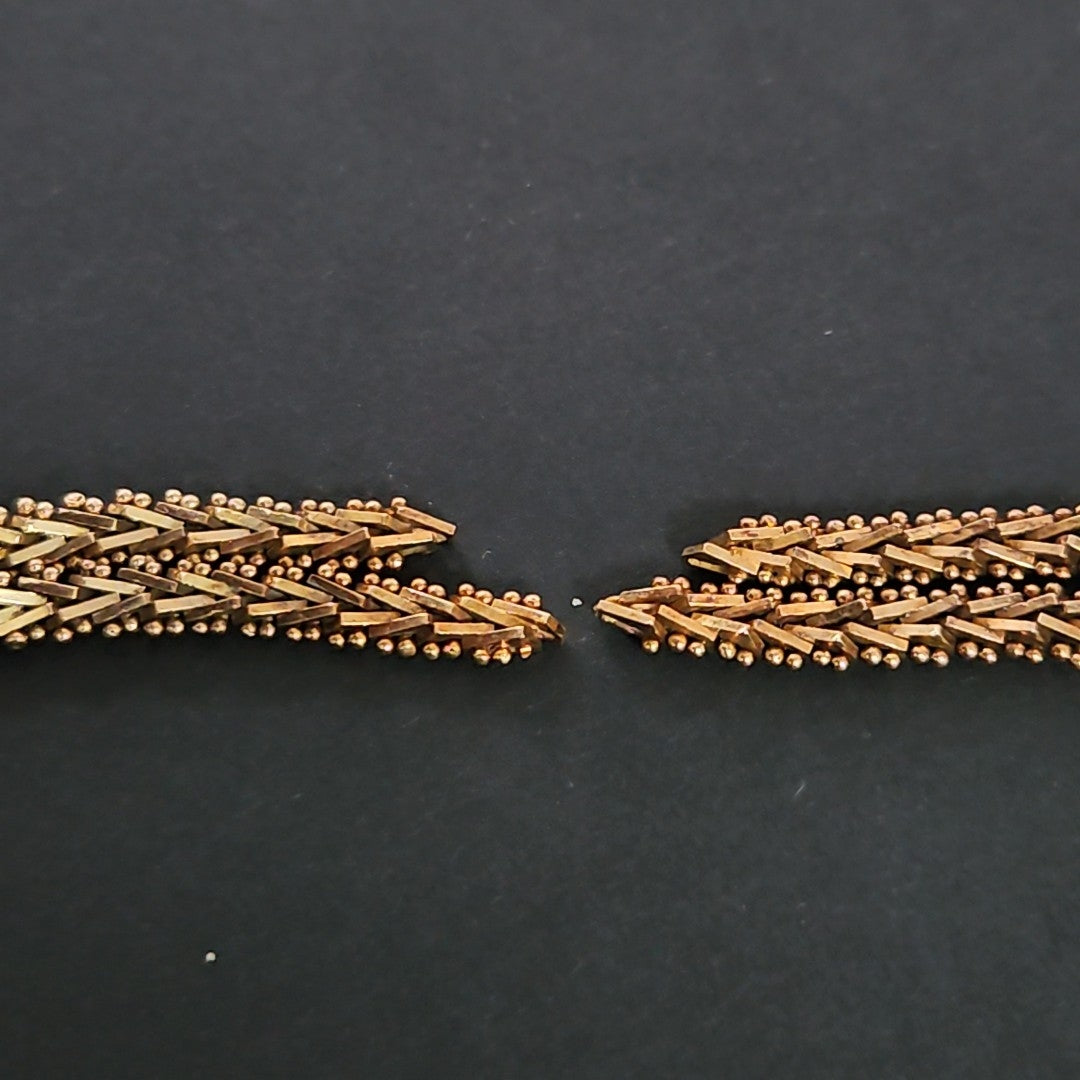 ARETES PAR ORO 14 K 4.2 GRMS (SEMINUEVO)