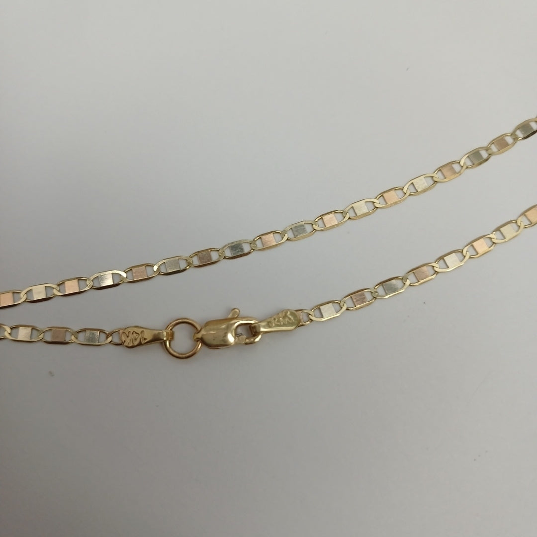 CADENAS GUCHI ORO 14K 55 CM 3.3 GR (NUEVO)