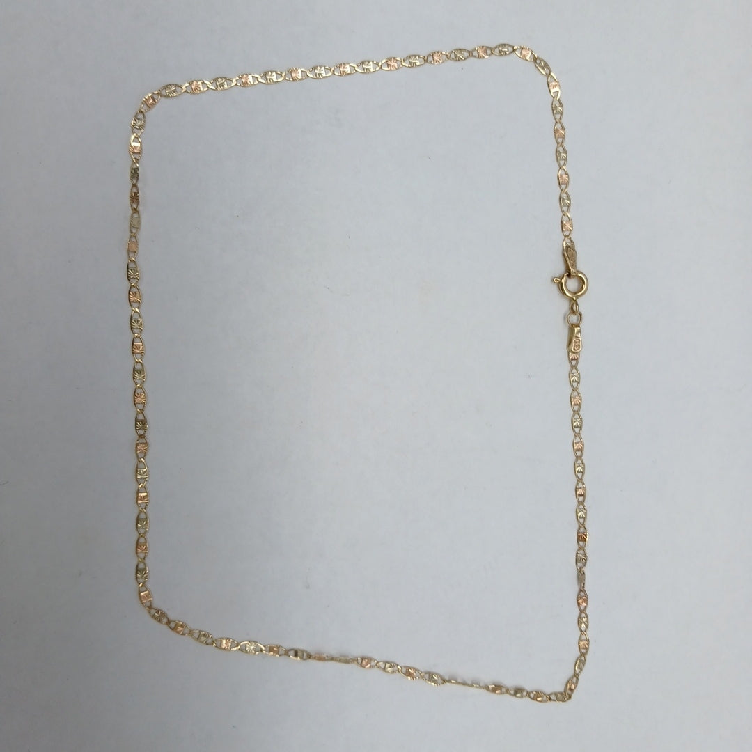 CADENA ORO COMBINADO 10 K 2 GRMS (SEMINUEVO)