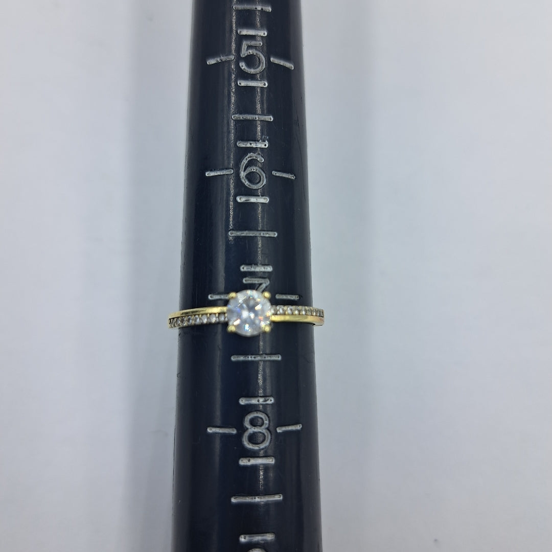 ANILLITO, SOLITARIO ORO 10 K 1.5 GRMS (SEMINUEVO)