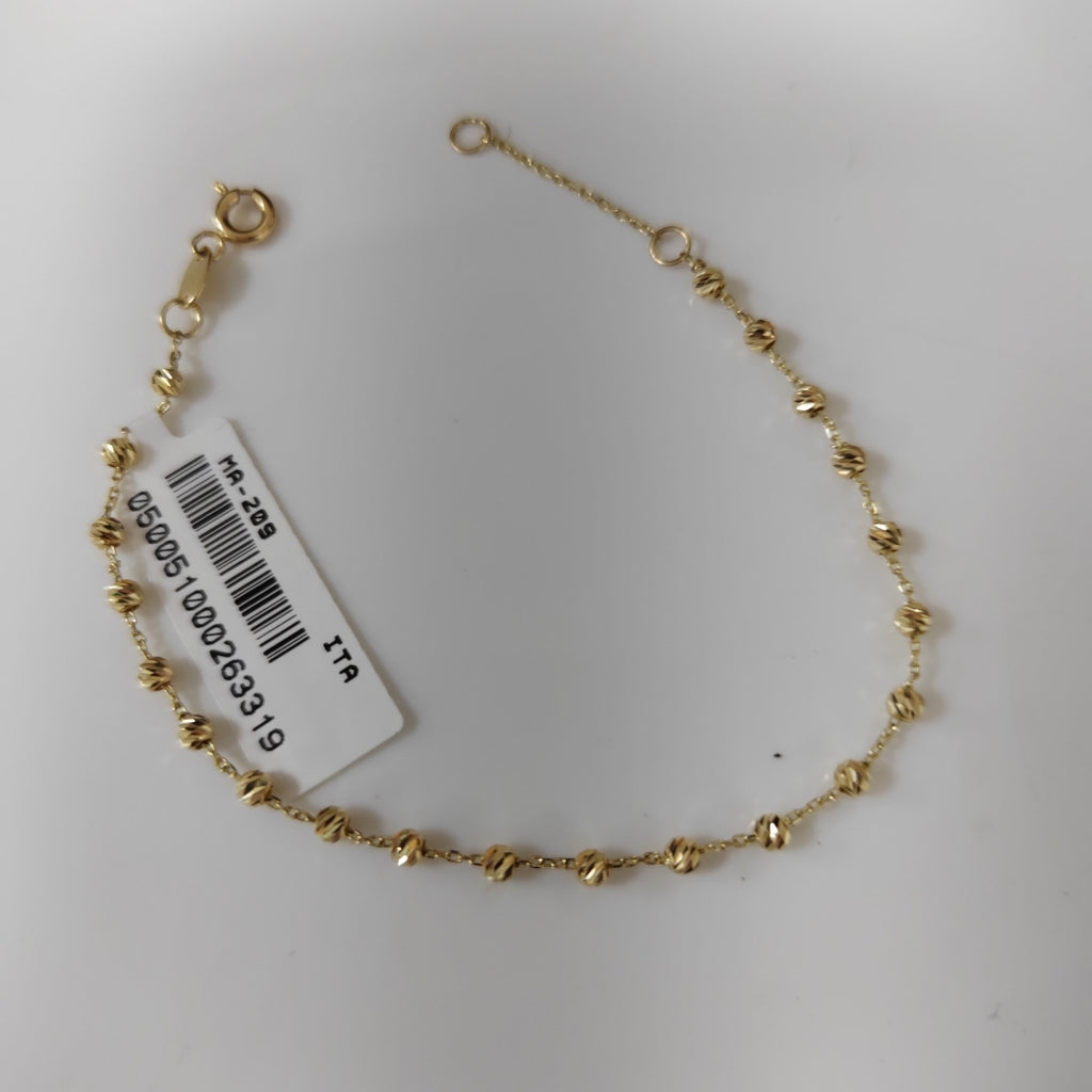 PULSERAS DAMA ORO 14K 1.2 (NUEVO)