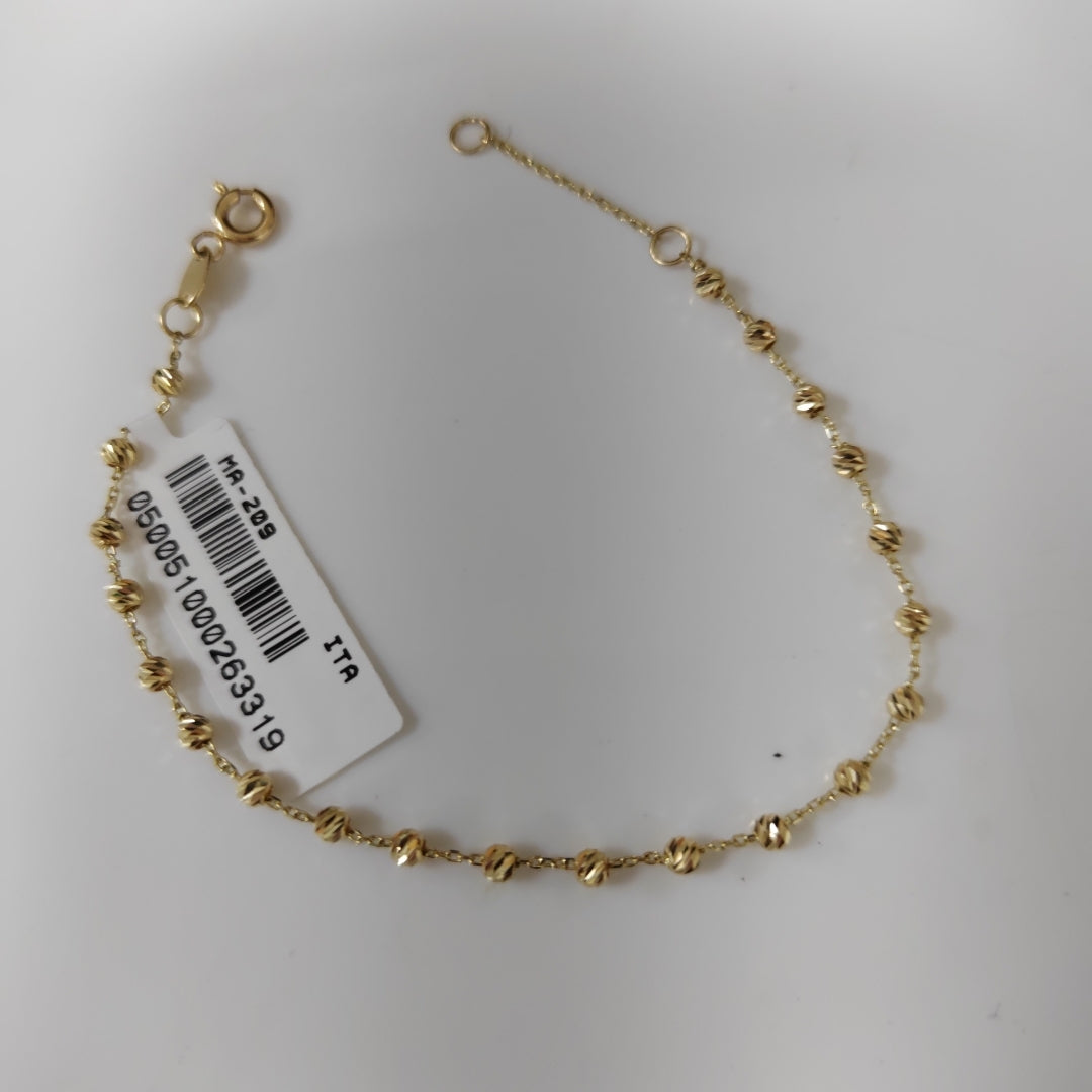 PULSERAS DAMA ORO 14K 1.2 (NUEVO)