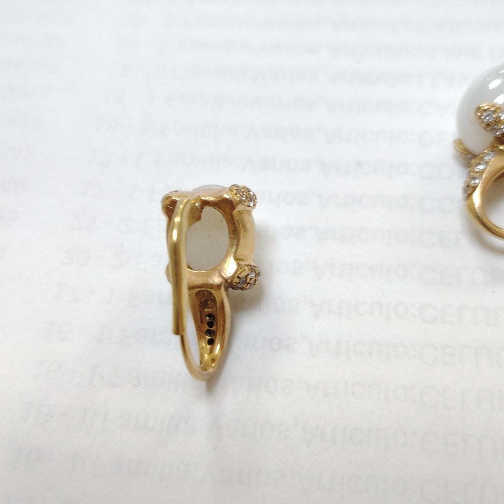 ARETES PAR ORO 18 K 14,20 GRMS (SEMINUEVO)