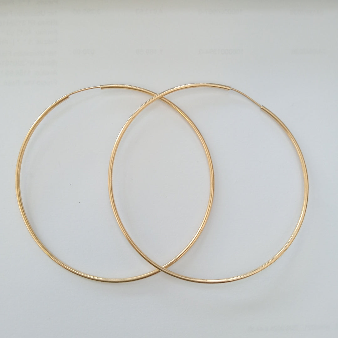ARRACADAS PAR ORO 10 K 4.8 GRMS (SEMINUEVO)