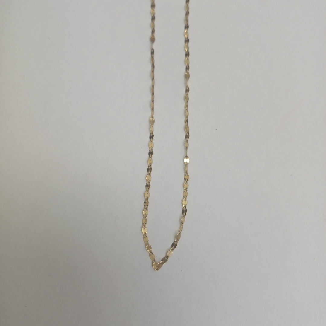 CADENA ORO, ORO COMBINADO 10 K 1.4 GRMS (SEMINUEVO)