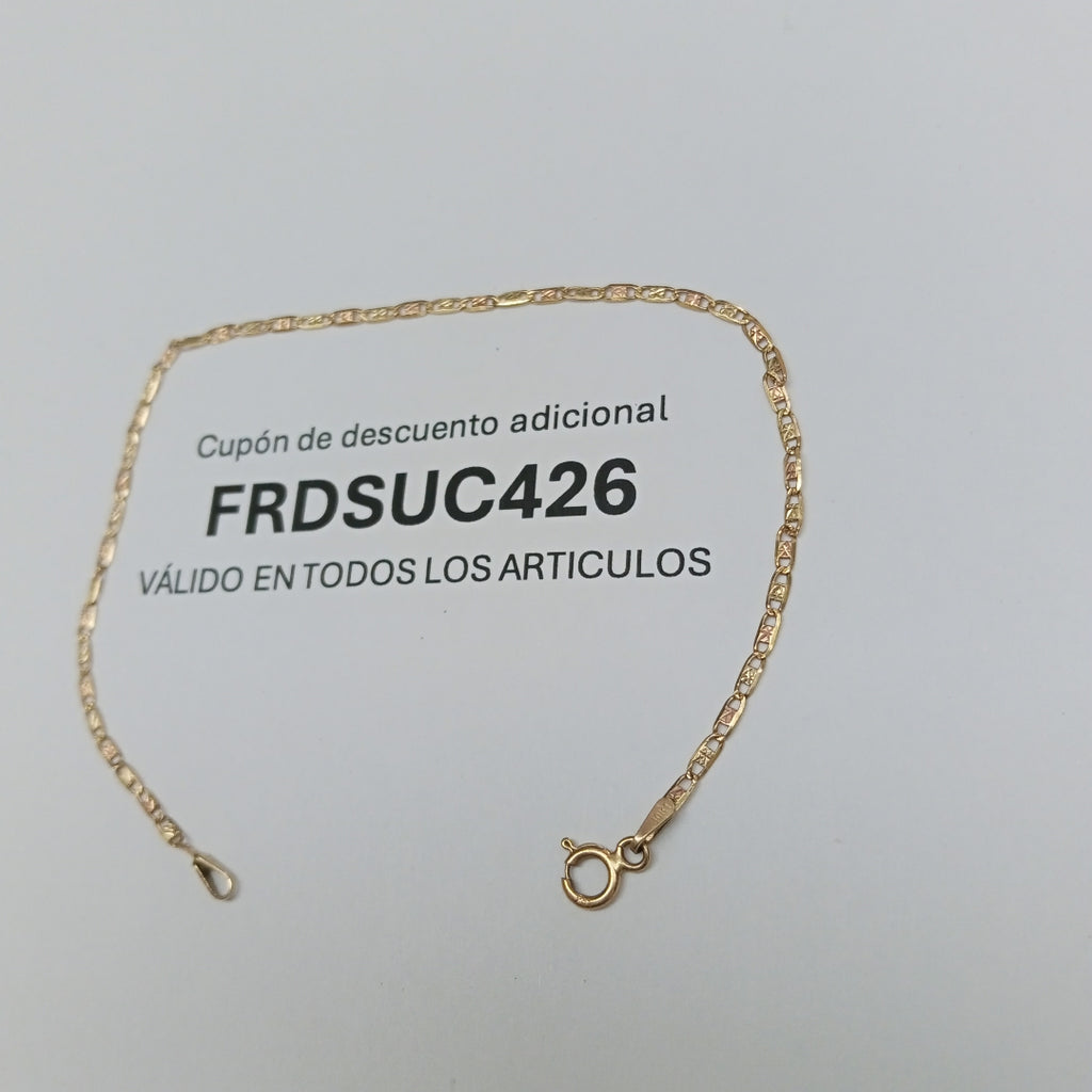PULSERA ORO 10 K 0.9 GRMS (SEMINUEVO)