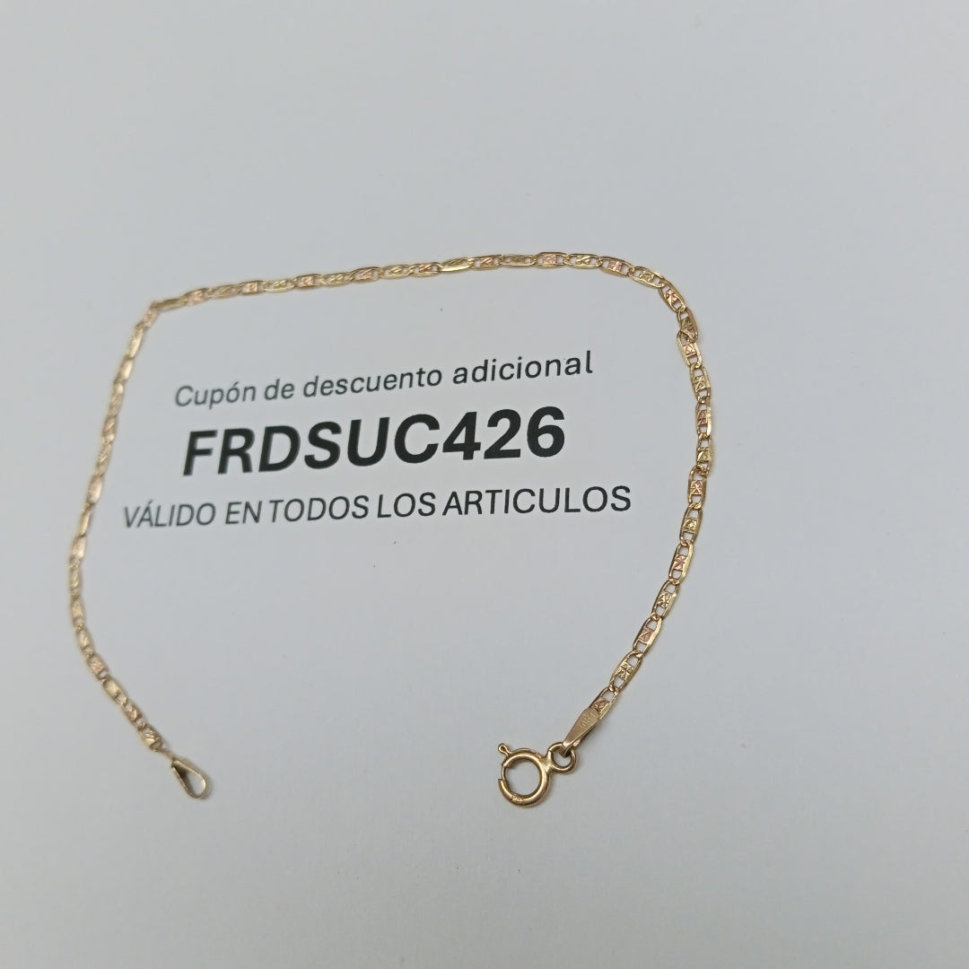 PULSERA ORO 10 K 0.9 GRMS (SEMINUEVO)