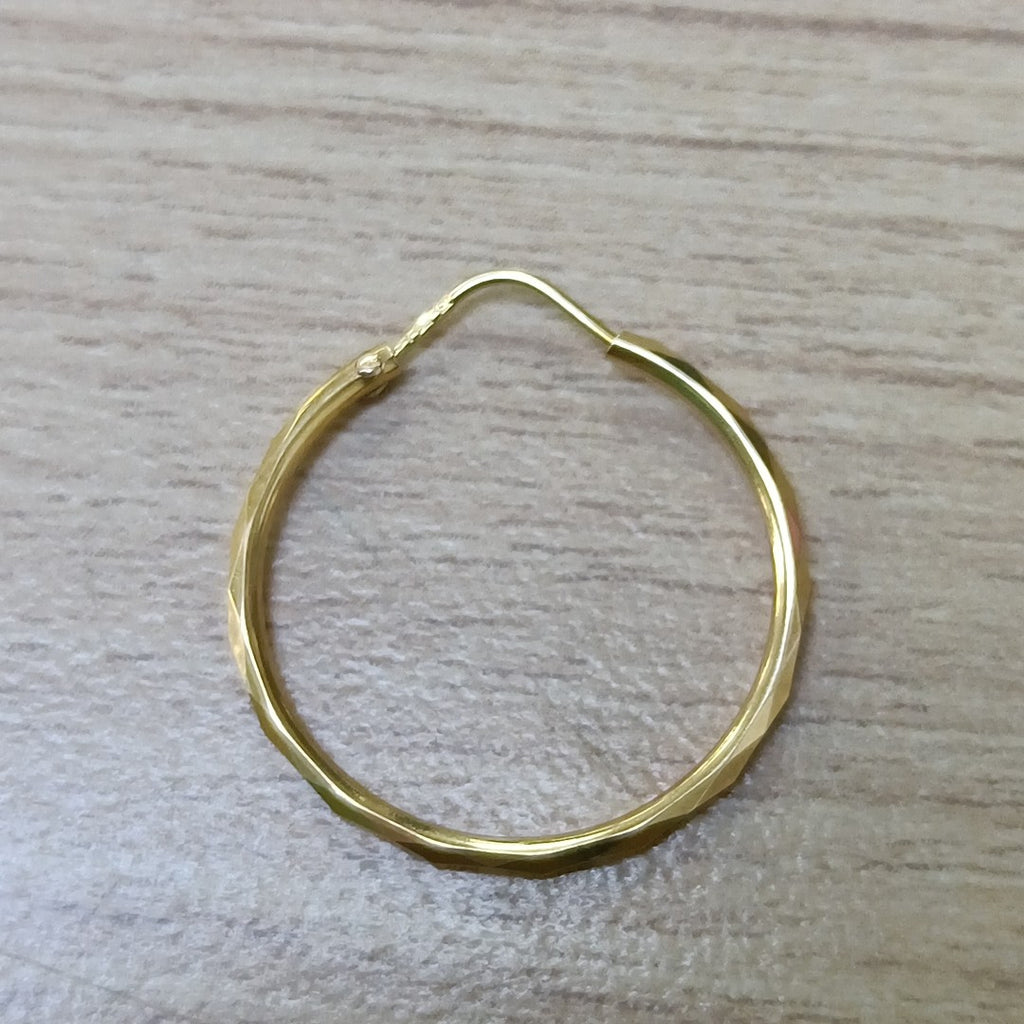 ARRACADAS PAR ORO 14 K 1.4 GRMS (SEMINUEVO)