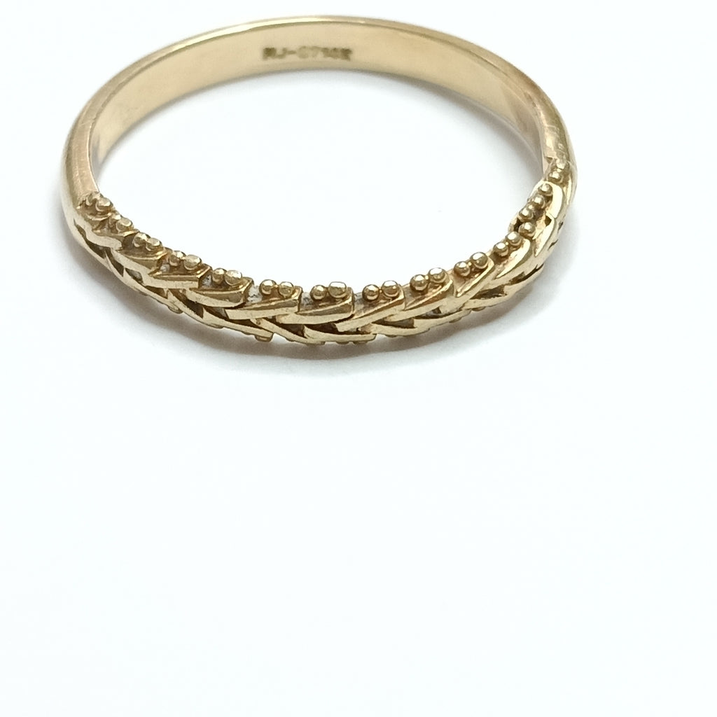 ARGOLLA ORO 14 K 2,10 GRMS (SEMINUEVO)